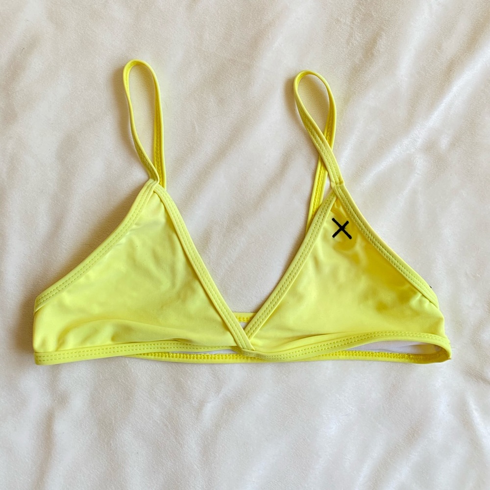 Boutine LA Yellow Bikini Top